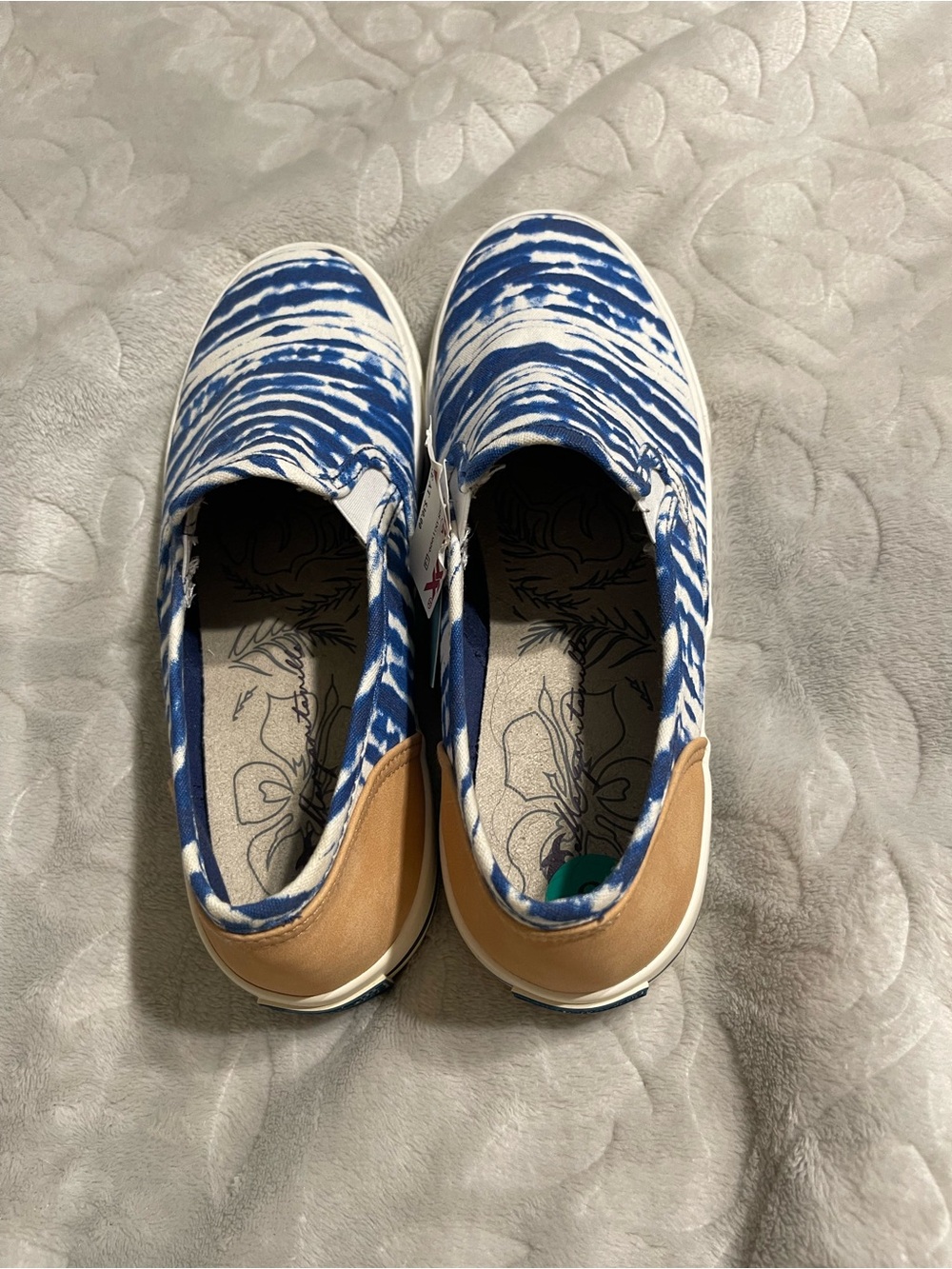 Canvas slip on shoes